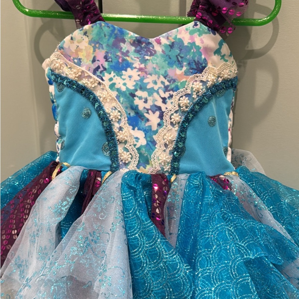 Blue and Purple Kids Costume